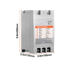 Convertitore di Fase Digitale Monofase/Trifase 7.5HP 23A 220V per Uso Residenziale e Commerciale Leggero, Uscita Corrente Continua 220VAC - Product Image 2