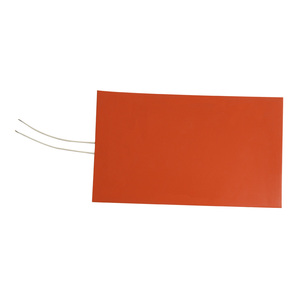แผ่นทำความร้อนซิลิโคน 10"x10" (006)- Heatact ฟิล์มทำความร้อนกันน้ำ AC/DC 1-1000V สำหรับแก้วน้ำ ช่วงอุณหภูมิ -200 ถึง 260 องศา - Product Image 2
