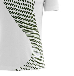 Vente en gros de t-shirts de sport pour hommes 100% polyester, tissu tissé uni, design imprimé par sublimation intégrale - Product Image 5