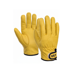 Guantes de Jardinería de Cuero de Alta Calidad, Flexibles, con Cierre de Velcro, Dedos Completos, para Trabajos de Jardinería, Poda y Paisajismo, con Logotipo Personalizado - Product Image 1