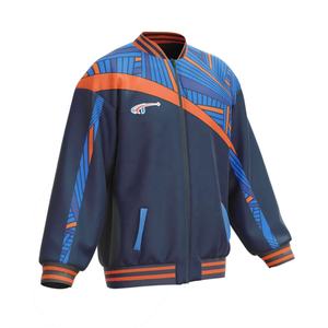 Chaqueta Bomber Varsity personalizada para hombre 2025 estilo informal bordado nombre Número ODM suministro para cortavientos de béisbol personalizado - Product Image 5