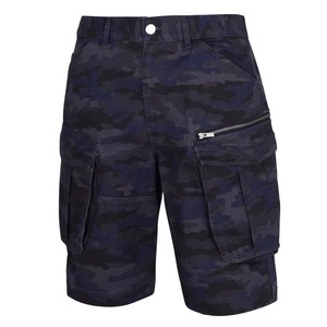 Pantalones Cortos Cargo para Hombre, Estilo Urbano, Cintura Elástica, Color Sólido, Logotipo Personalizado, Duraderos, Múltiples Bolsillos, Ecológicos, de Secado Rápido, Ropa de Trabajo - Product Image 1