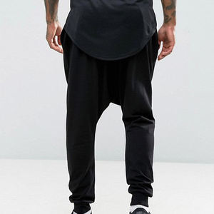 Pantalon de jogging streetwear pour homme à entrejambe bas, coupe oversize, en molleton doux, avec logo personnalisé, marque privée, Nouveau - Product Image 4
