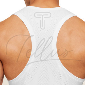 Camiseta sin mangas más vendida a precio económico para hombre, diseño y talla personalizados, camiseta sin mangas para uso fitness. - Product Image 5