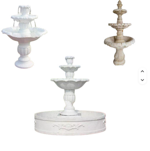 Molde de Fuente Moderna de Fibra de Vidrio con Reseñas Excepcionales - Duradero, Ecológico, Reciclable, Decoración para Exteriores, Diseños Personalizables con Recubrimiento de Película - Product Image 2