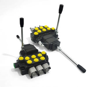 Válvula de Control Direccional Hidráulica Monobloque Serie Zd-L15 de 16 GPM con Joystick y Solenoide para Excavadoras - Product Image 1