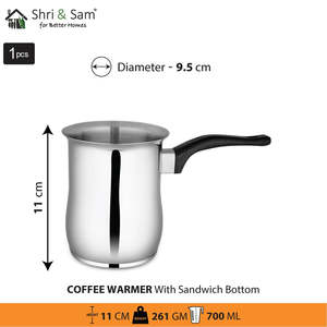 Everyday <b>Carafe</b> & <b>Mug</b> <b>Warmer</b> with Sandwich Bottom for Daily Use - Product Image 4