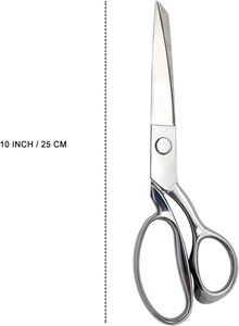 Tijeras de Sastre Ultra Afiladas, Tijeras de Corte de Tela Resistentes, Acero Inoxidable, Herramienta Profesional para Costura y Confección - Product Image 3