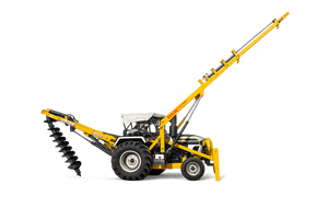 Tractor Mounted <b>Post</b> Hole <b>Digger</b> and Pole Erector for Utility Pole Installation - Product Image 3