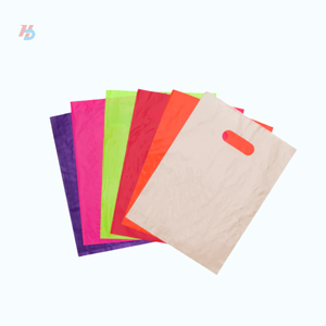 Wholesale Custom Print Logo Recyclable LDPE/HDPE <b>Plastic</b> Reusable Shopping Bags Side Gusset <b>Tote</b> Bag with Customized - Product Image 4