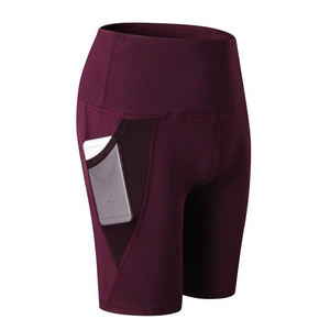 Pantalones cortos de compresión de alto rendimiento para mujer, pantalones cortos de cintura alta para entrenamiento físico, ciclismo y actividades de gimnasio - Product Image 5