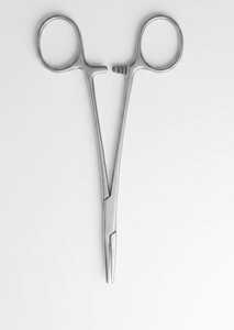 Pinzas Hemostáticas Micro Halsted de Acero Inoxidable, 12.5 cm, Rectas y Curvas, Instrumentos Quirúrgicos con Certificación CE Clase I, Manuales - Product Image 3