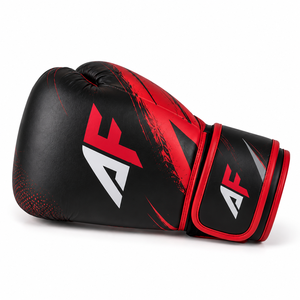 Custom Logo Cowhide Leather Velcro Closure Boxing <b>Gloves</b> for Boxing Training Sparring Kickboxing MMA Workout OEM - Product Image 5
