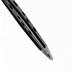 Juego de Pinzas para Pestañas de Acero Inoxidable de Precisión, Puntas Suaves, Color Negro, para Uso Estético - Product Image 5