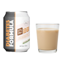 Formule de boisson personnalisée, riche en calories, liquide oral riche en fibres, boisson de remplacement de repas RTD pour adultes, sans sucre, adaptée aux diabétiques, mélangée
