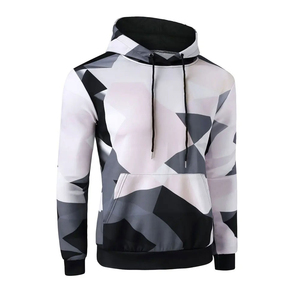 Ropa compatible con impresión a color vibrante, sudaderas con capucha para hombre con sublimación, patrón personalizado, impresión de cobertura total, sudaderas con capucha para hombre con sublimación. - Product Image 1