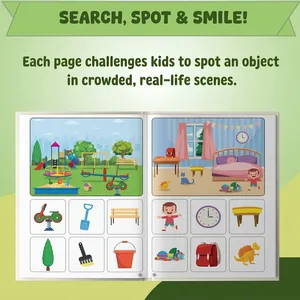 Custom Find the Object Early Learning <b>Book</b> Sound Button Educational <b>Activity</b> <b>Book</b> for Kids - Product Image 5