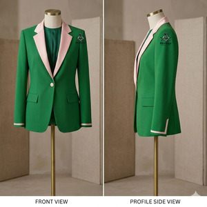 HMR Alpha Griego Personalizado al por Mayor |   Kapa |   Chaqueta Blazer Transpirable Bordada de la Hermandad Alpha Soror, Chaqueta de Negocios - Product Image 2