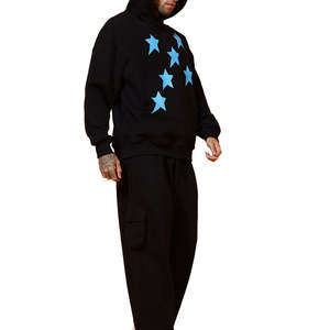 Trajes estampados para hombre al por mayor, de alta calidad, personalizados con logotipo OEM, chándal 100% algodón, transpirable y ligero para hombre - Product Image 3