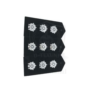Custom High Quality Eco-Friendly Embroidered Sew-On Pilot Uniform Epaulettes for Aircraft Engineers Shoulder Rank Identification - Product Image 6