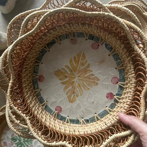 OFFRE SPÉCIALE - Panier de rangement en rotin naturel de haute qualité, écologique, avec taille et couleur personnalisables - Product Image 1