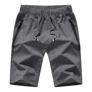 Pantalones Cortos Bermuda para Hombre, de Color Sólido, con Cordón Ajustable y Bolsillos Laterales, Casuales, de Cintura Media, de Poliéster - Product Image 2