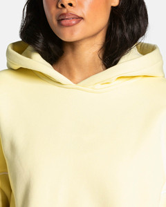 Conjunto Deportivo de Dos Piezas para Mujer, Talla Grande, con Logotipo Personalizado OEM, Sudadera Amarilla Extra Grande con Ribete, Ropa Deportiva Transpirable - Product Image 3