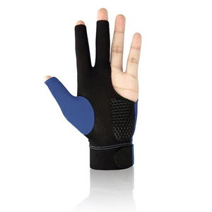 Gants de billard à demi-doigts avec sangle de poignet réglable pour la pratique du billard et du snooker, unisexe, sport - Product Image 3