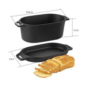 หม้อเหล็กหล่ออเนกประสงค์พร้อมฝาปิดสำหรับตุ๋นและย่าง - Product Image 6