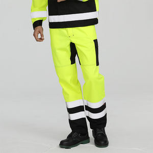 Pantalones de Trabajo de Seguridad para Hombre, de Microfibra, Impermeables, Transpirables, Resistentes a Ácidos, de Alta Visibilidad, Precio al por Mayor - Product Image 5