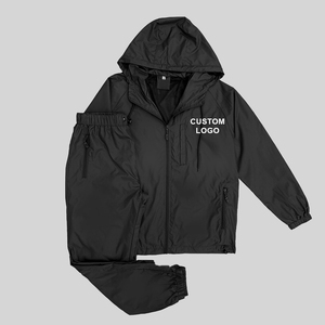 Chaqueta Deportiva Cortavientos Personalizada con Cremallera Completa para Hombre, Transpirable, Impermeable, Ligera, de Nailon Tejido, con Capucha, Diseño 2 en 1, para Invierno - Product Image 4