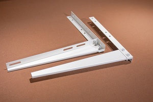 ADONG A01 <b>White</b> Heavy-Duty Wall Mount <b>Bracket</b> Single-Side Structure 5mm Thick Painted Steel Support for Air Conditioner Unit - Product Image 5