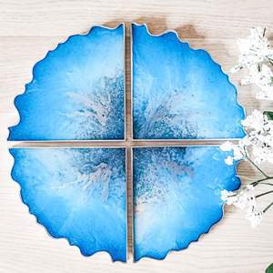 Sous-verres en résine ovales et ronds pour comptoirs de cuisine Produit promotionnel - Product Image 5