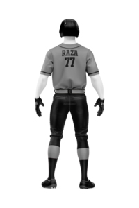 SAFASPORTS Conjunto de Uniforme de Béisbol para Hombre, Número 77, Manga Corta, Transpirable, Poliéster, Corte Regular, para Todas las Temporadas - Product Image 4