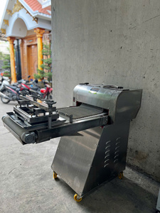 Moteur électrique 220V/380V 750W, machine à façonner la pâte automatique portable pour boulangerie, protection contre la surchauffe, 2200x640x1200 - Product Image 3