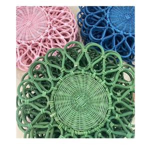 Set de table en rotin tressé écologique, en fibres naturelles, pour la maison et les restaurants - Product Image 6