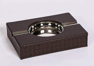 Cenicero para cigarros, cenicero de cerámica para cigarros, cenicero de lujo para cigarros, cenicero grande para cigarros, cenicero negro, cenicero decorativo - Product Image 2