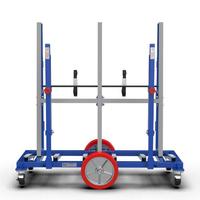 Losas de transporte Ausavina Universal Slab Buggy de forma segura y fácil en espacios pequeños
