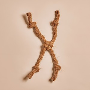 Juguetes ecológicos para mascotas, cuerda natural de cáscara de coco para que las mascotas lo muerdan, juguete mordedor al precio más bajo. - Product Image 1