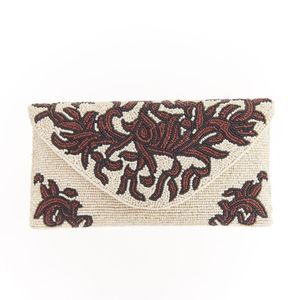 Pochette de soirée perlée artisanale de créateur pour célébrations, collection d'accessoires de luxe pour femmes - Product Image 6