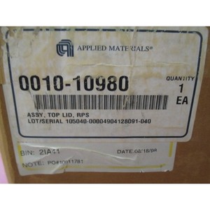 AMAT 0010-10980 ASSY, ฝาครอบด้านบน, RPS, ชุดประกอบ 401068 - อุปกรณ์และอะไหล่เซมิคอนดักเตอร์ระดับโลกที่เชื่อถือได้ - Product Image 1