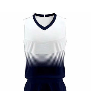 Uniforme de Voleibol de Manga Corta, Transpirable y Ligero, de Último Diseño, para Deportes al Aire Libre, con Material 100% Poliéster - Product Image 4