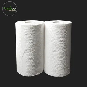 EcoTurtles Exploration Eco Friendly Bamboo 2 Ply Recyclable Kitchen Paper Towel Roll High Quality - Product Image 5