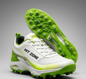 Chaussures de cricket haute performance à crampons métalliques, adhérence durable, légères, confortables, prêtes pour les matchs - Product Image 3