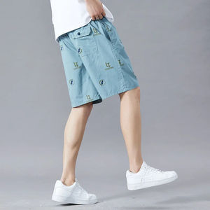 Pantalones Cortos de Algodón para Hombre, Corte Holgado, Cinco Cuartos, Casuales, para Playa, Verano, Finos, Talla Grande, Cómodos y Transpirables - Product Image 2