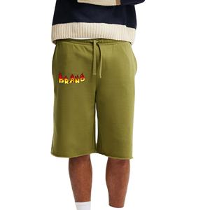 Nouveau arrivé article de vente chaude short vierge pour hommes 100% coton respirant personnalisé DTG imprimé logo grande taille homme survêtement - Product Image 1