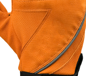 Gants de baseball unisexes de couleur orange magnifique avec étiquette privée personnalisable, respectueux de la peau, élégants et confortables, gants de softball - Product Image 6
