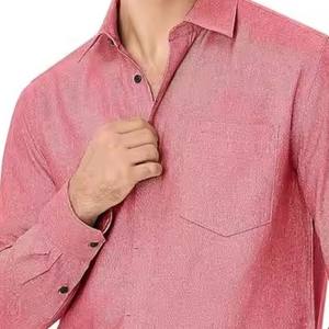 Camisa de hombre con botones de buena calidad, totalmente personalizable, muy vendida, a la moda, antiarrugas, con botones y de alta calidad. - Product Image 6