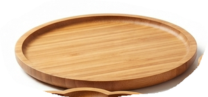 Assiette de service en bois en forme de cœur, faite à la main, en bambou poli, pour la maison, les mariages, la restauration, taille et finition personnalisées - Product Image 4