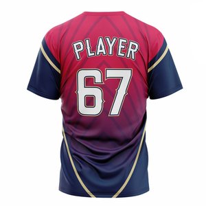 Camiseta Deportiva Sublimada Personalizada para Hombre, Venta al por Mayor, Secado Rápido, Ropa de Equipo, Jersey Atlético Completamente Sublimado - Product Image 4